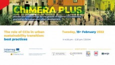 Poziv za uče&scaron;će na Transnacionalnoj radionici MED projekta &ldquo;ChiMERA PLUS&rdquo;: "Uloga kulturnih i kreativnih industrija u tranziciji urbane održivosti