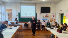 Predstavnik Centra za obrazovanje SERDA među polaznicima Osnovne andrago&scaron;ke obuke na Univerzitetu u Sarajevu